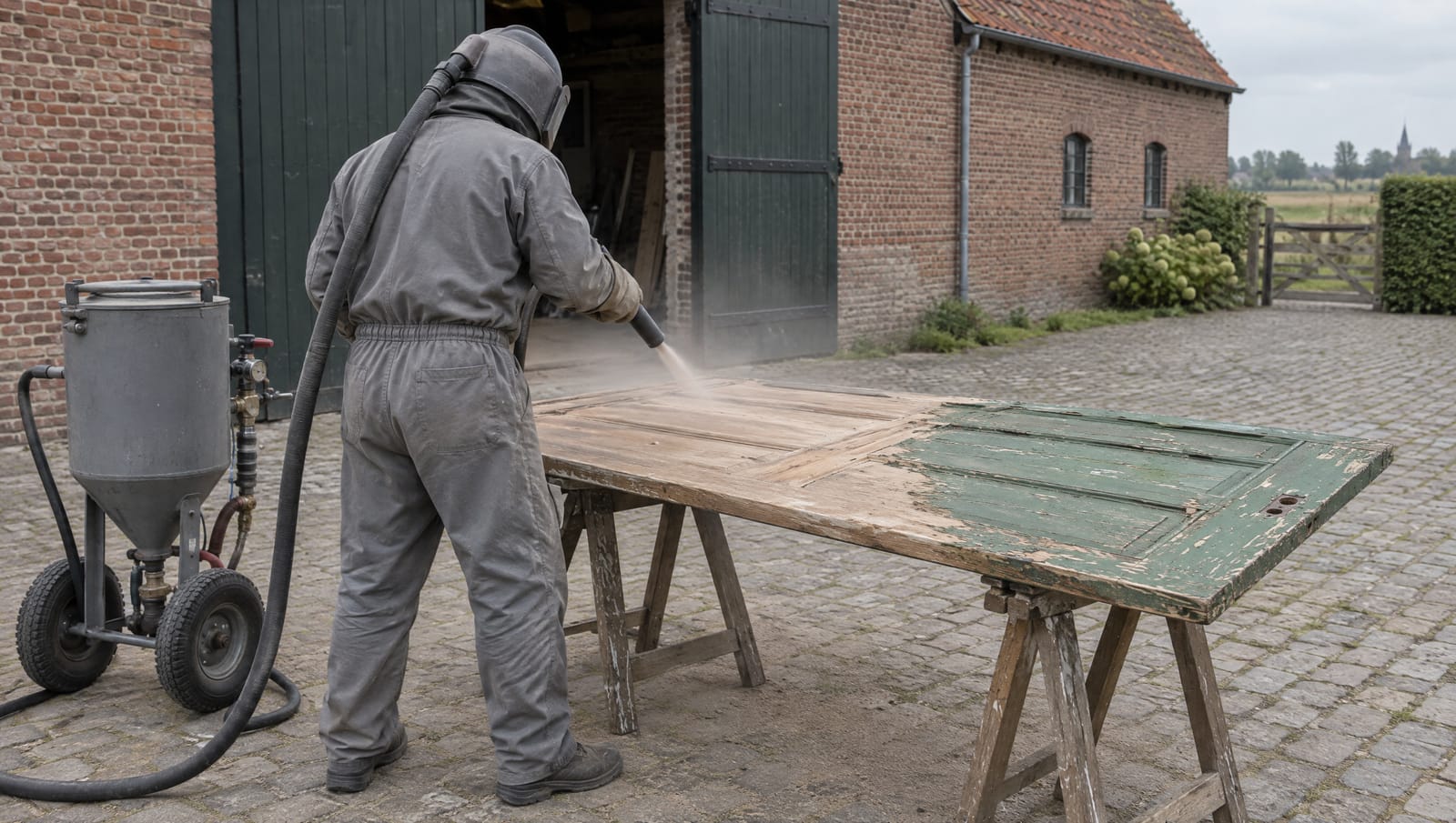 Zandstraler voor hout: De complete gids voor uw project